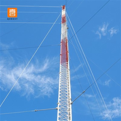Antena 60M i wieża z drutem odciągowym do kuchenki mikrofalowej